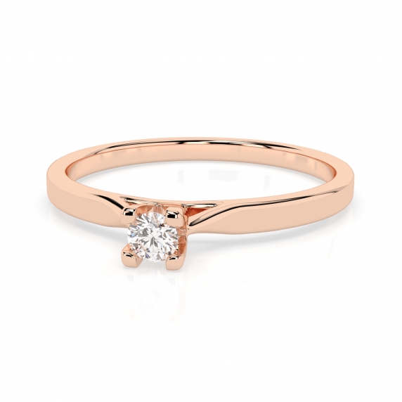 Gold Ring «Spark» - 3