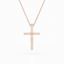 Золоте кольє «Хрест» - 1