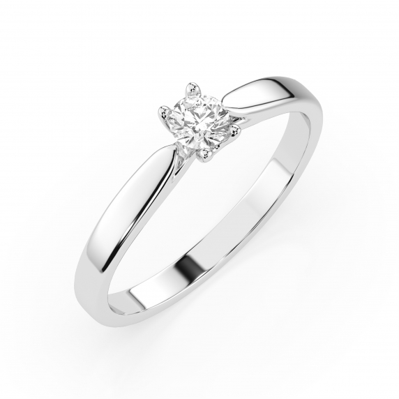 Gold Ring «Essence» - 1