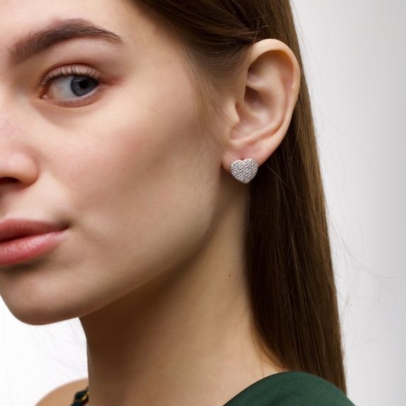 Silver earrings &amp;quot;Silvia&amp;quot; - 1