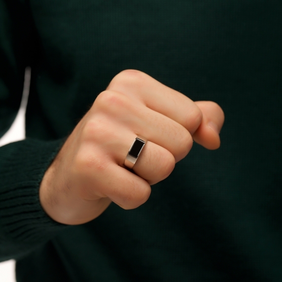 Stříbrný prsten &amp;quot;Hrom&amp;quot; - 2