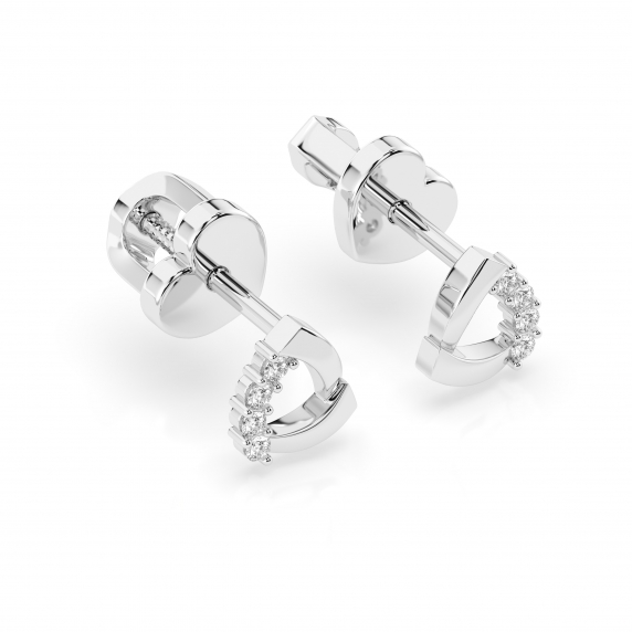 Zlaté náušnice «Magie» - 3