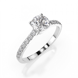 Gold Ring &laquo;Light&raquo;