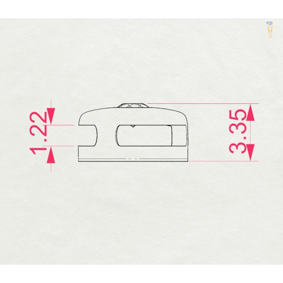 Gold Necklace «Aura» - 5