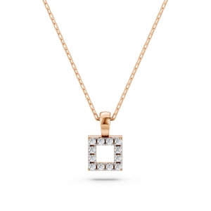 Zlat&yacute; n&aacute;hrdeln&iacute;k "Geometrie"