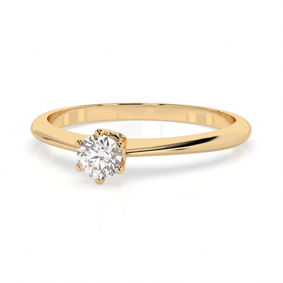Gold Ring «Brilliance» - 3