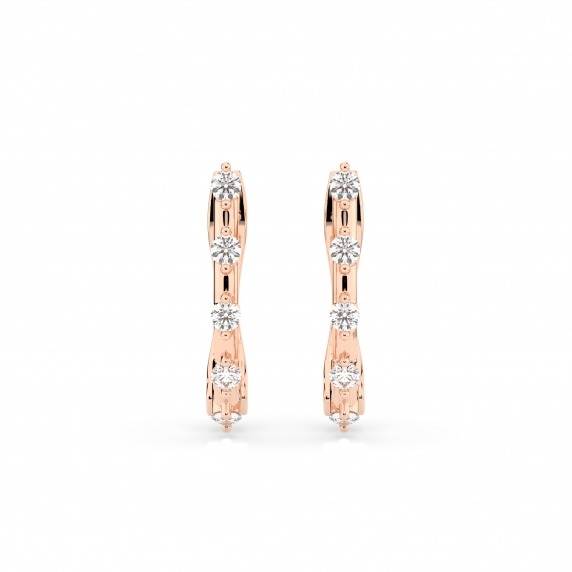 Золоті сережки «Ейфорія» - 3