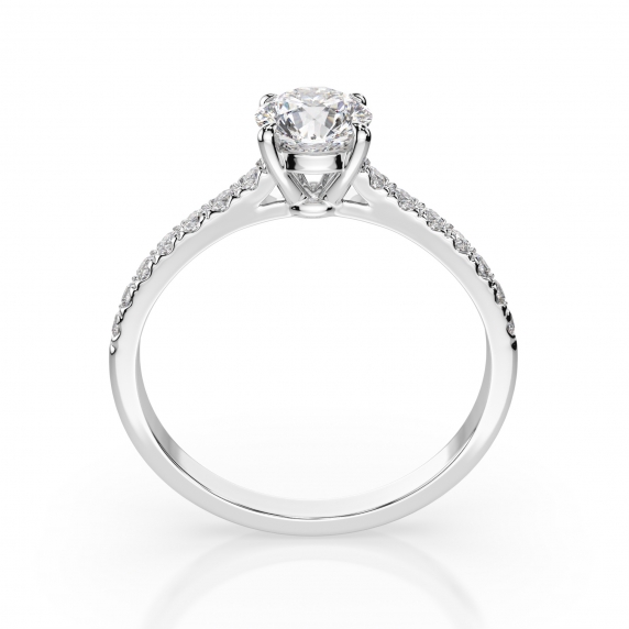 Gold Ring «Light» - 3