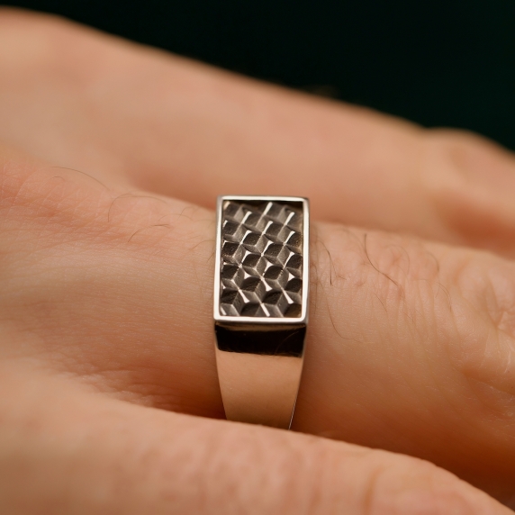 Срібний перстень &amp;quot;Рубіж&amp;quot; - 3