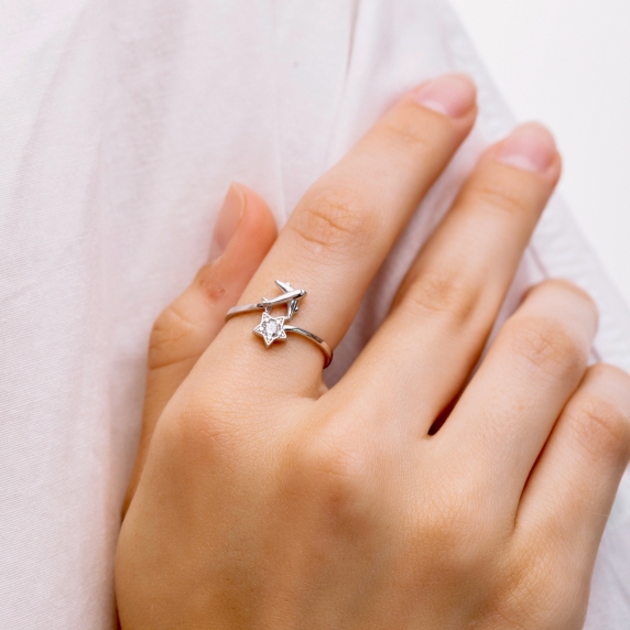 Stříbrný prsten &amp;quot;Letadlo&amp;quot; - 2