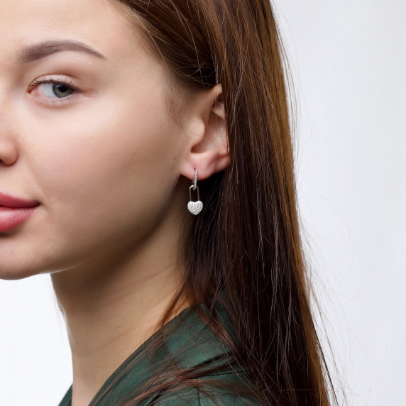 Stříbrné náušnice &amp;quot;Eliana&amp;quot; - 4