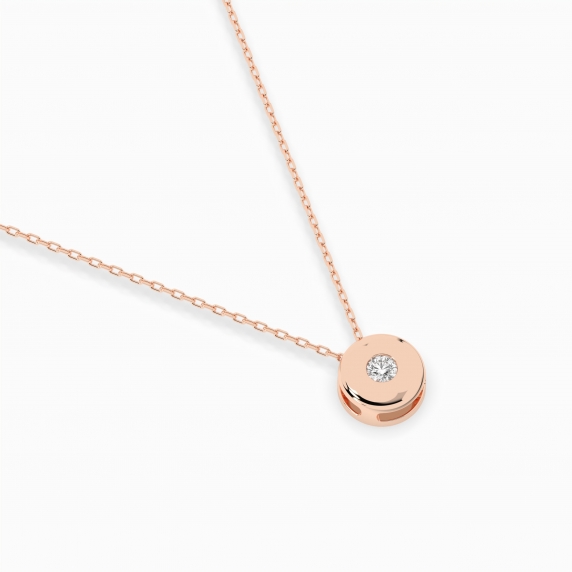 Zlatý náhrdelník «Aura» - 2