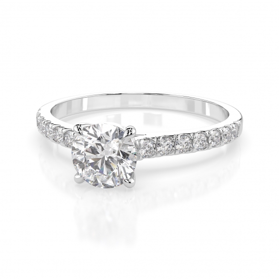 Gold Ring «Light» - 2