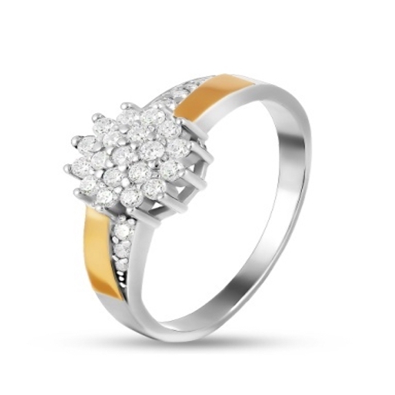 Срібна каблучка &amp;quot;Ніжність&amp;quot; - 7