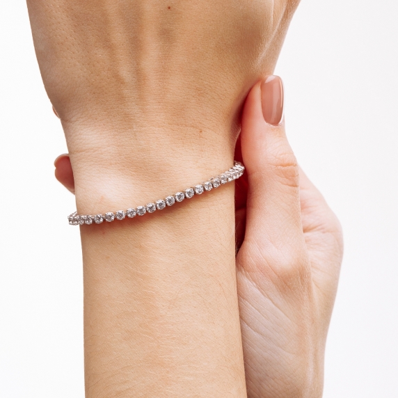 Silver bracelet &amp;quot;Tennis&amp;quot; - 1