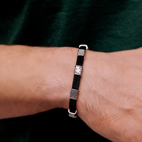 Срібний браслет &amp;quot;10 Рун&amp;quot; - 2