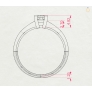 Золоте кільце «Елегантність» - 4