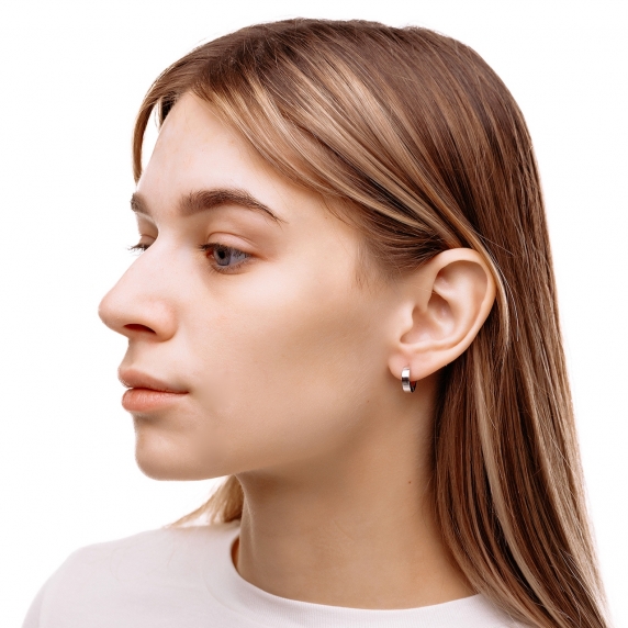 Stříbrné náušnice &amp;quot;Aura&amp;quot; - 4