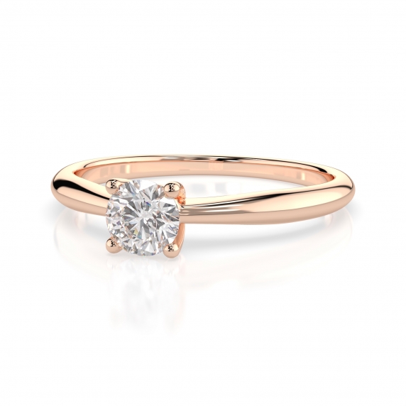 Gold Ring «Elegance» - 2