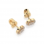 Gold Earrings «Harmony» - 3
