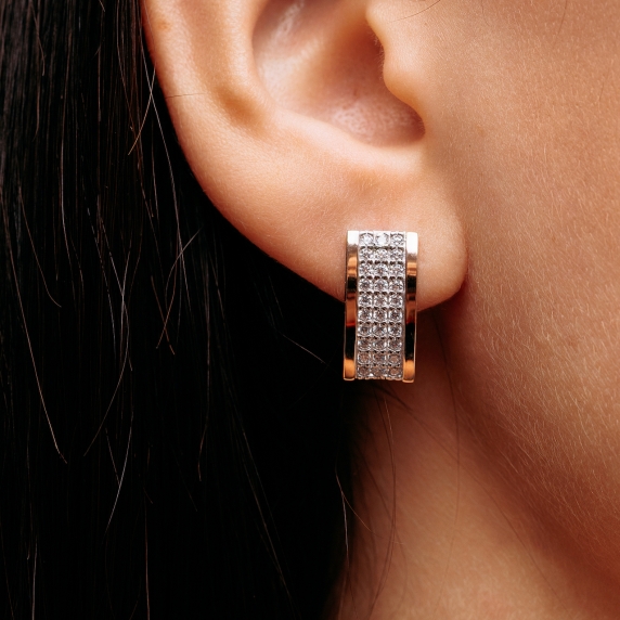 Серебряные серьги &amp;quot;Афродита&amp;quot; - 3